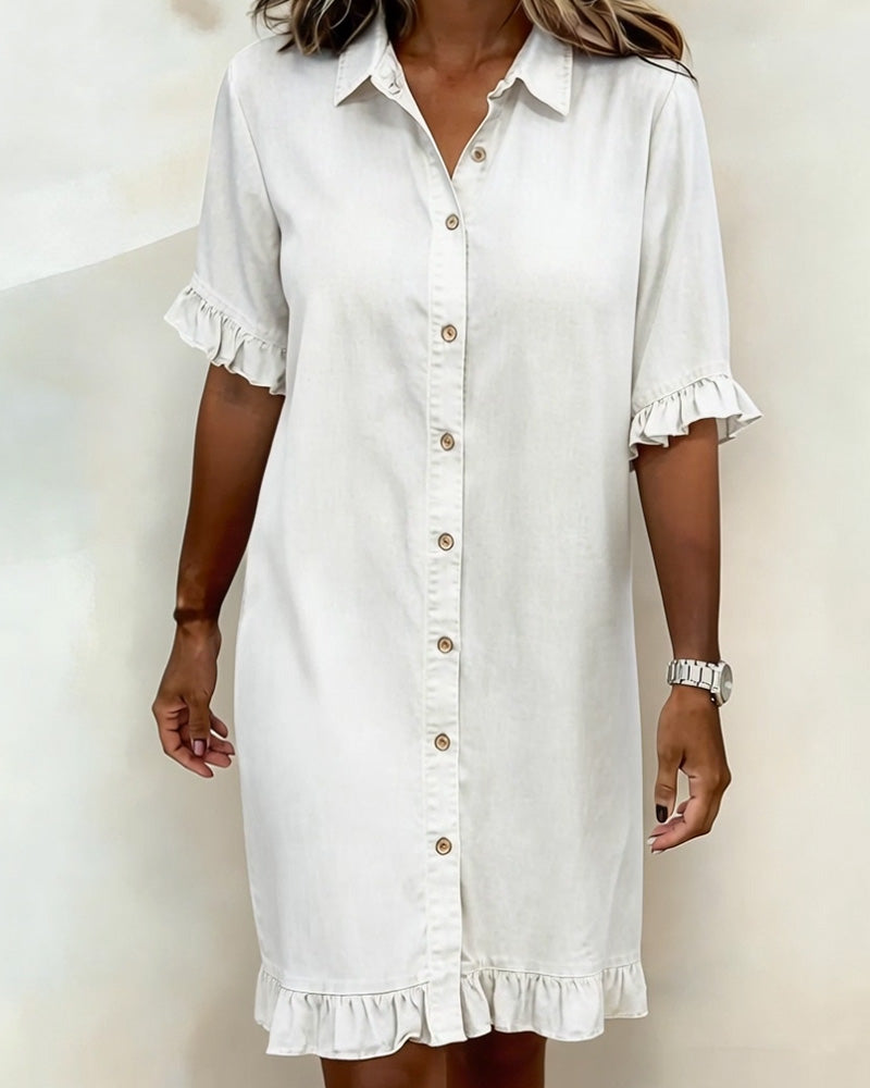 Linda | Comfortable denim dress