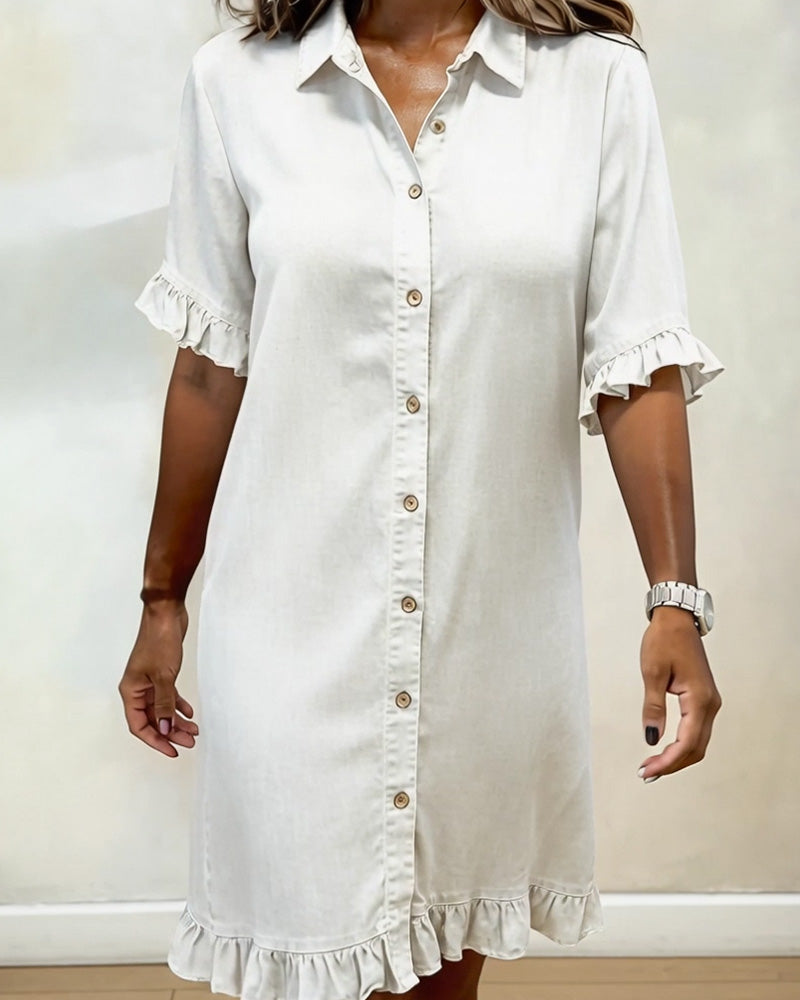 Linda | Comfortable denim dress