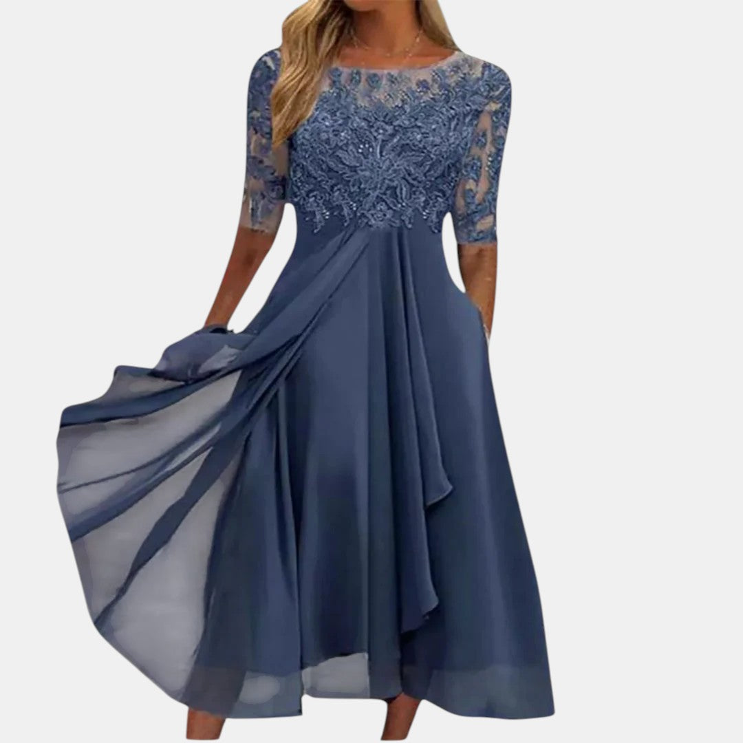 Fiona | Elegant Lace Dress