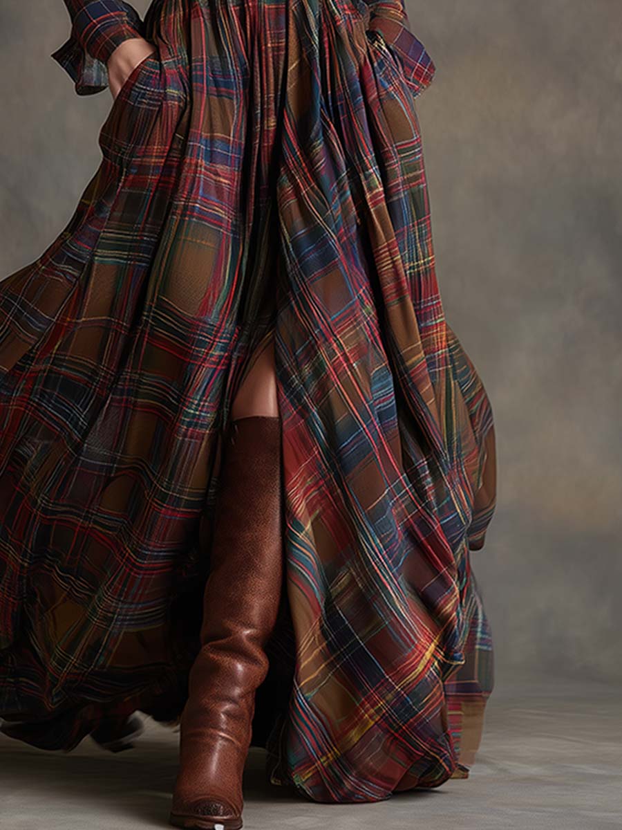 Kensington | Belted Maxi Dress