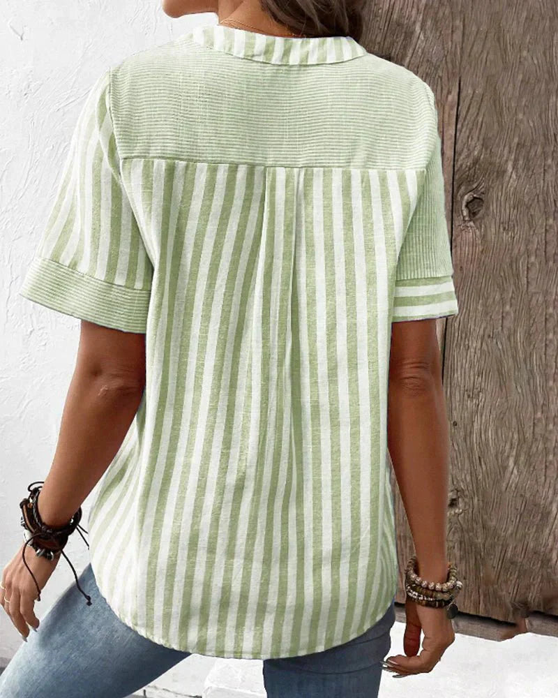 Hampton | Stripe Blouse
