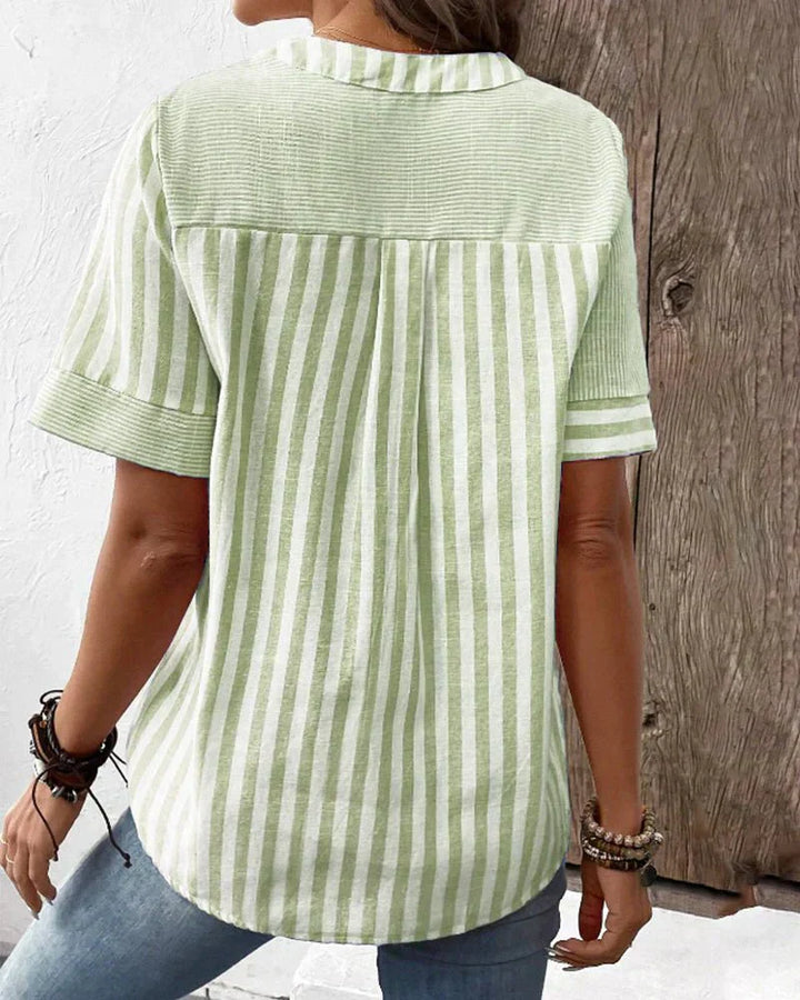 Hampton | Stripe Blouse