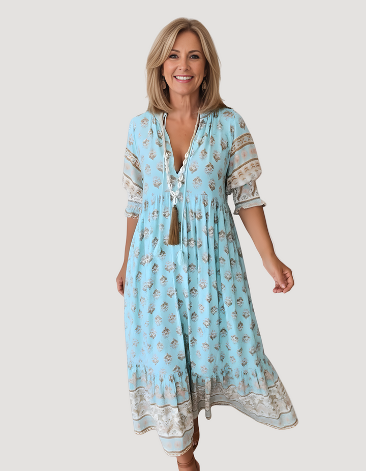 Rosalie | Floral Midi Dress