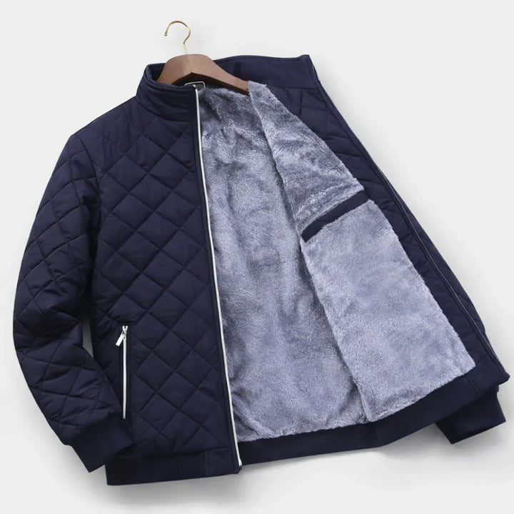 Hayes | Refined Quilted Zip Jacket