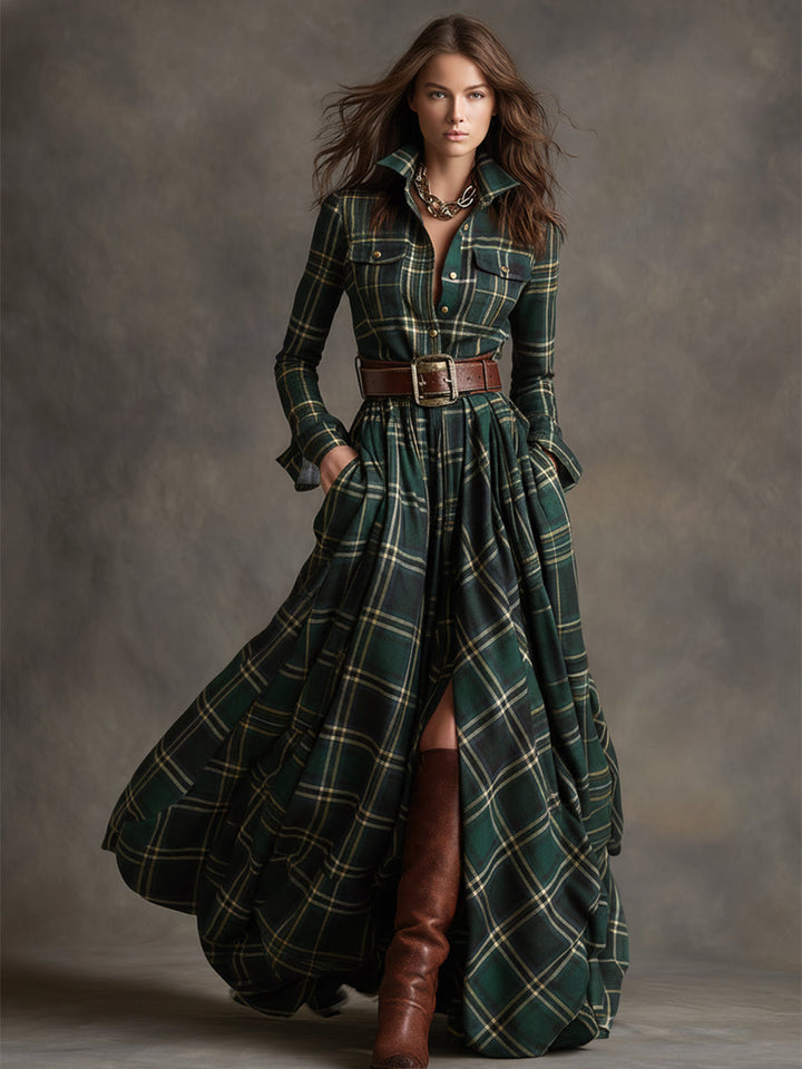 Kensington | Belted Maxi Dress