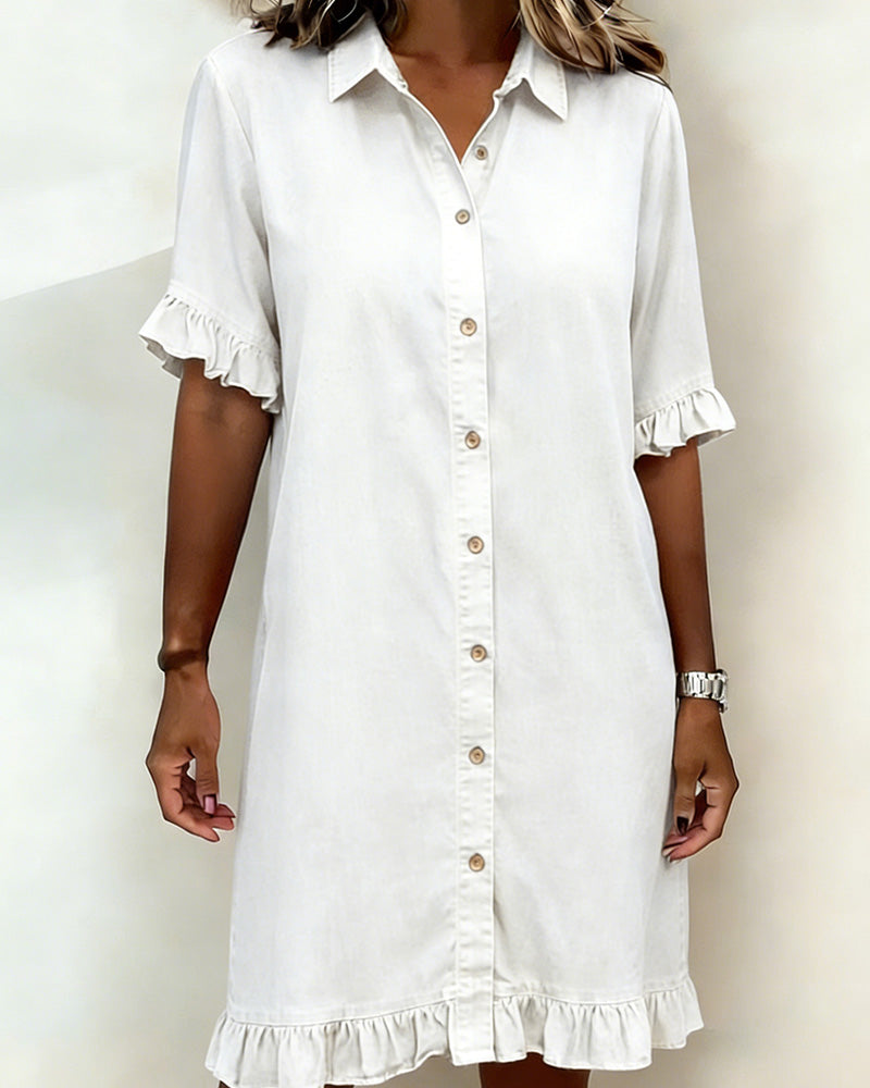 Linda | Comfortable denim dress