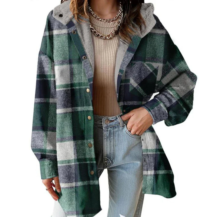 Alice | Teddy Bear Cozy Flannel Jacket