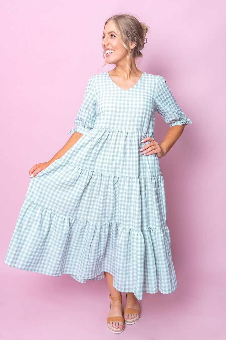 Elowen | Sage Maxi Dress