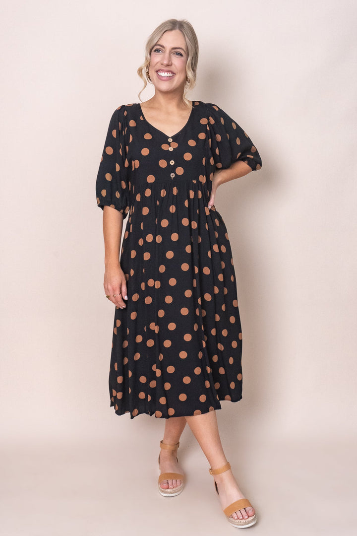 Alessia | Black Maxi Dress