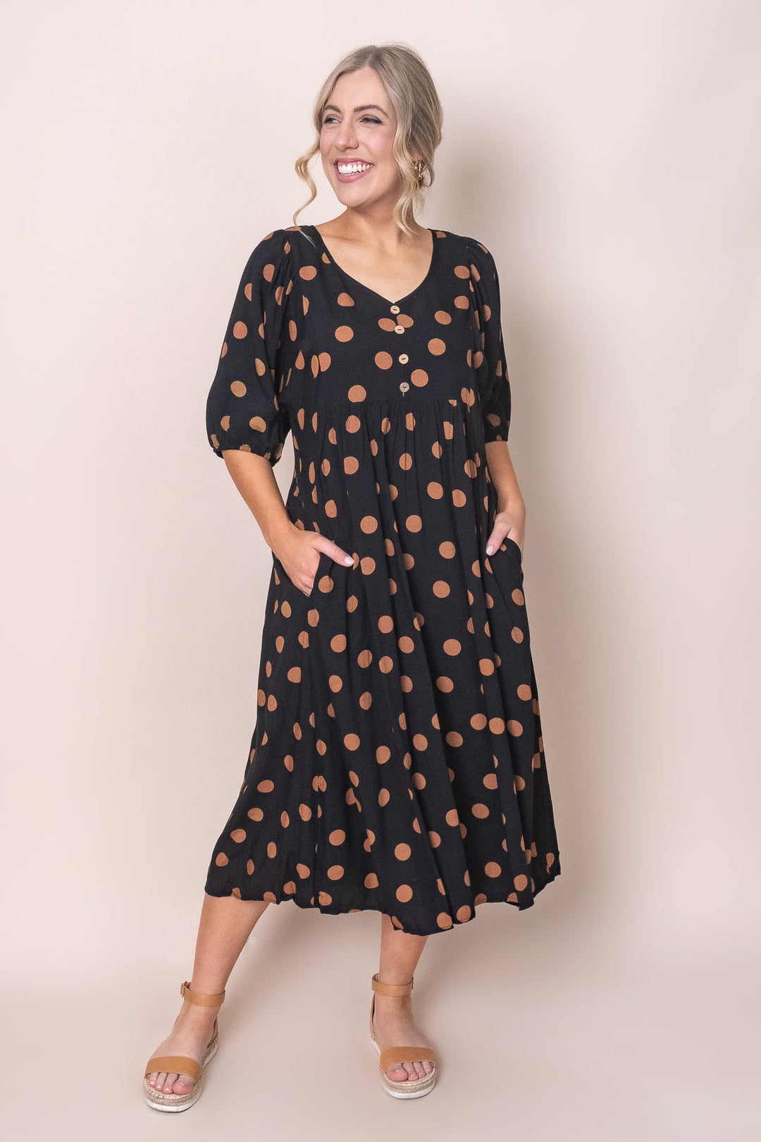 Alessia | Black Maxi Dress