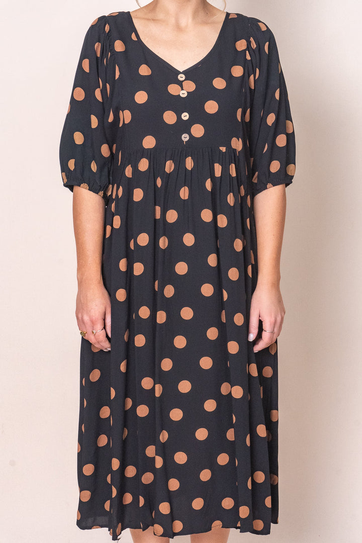Alessia | Black Maxi Dress