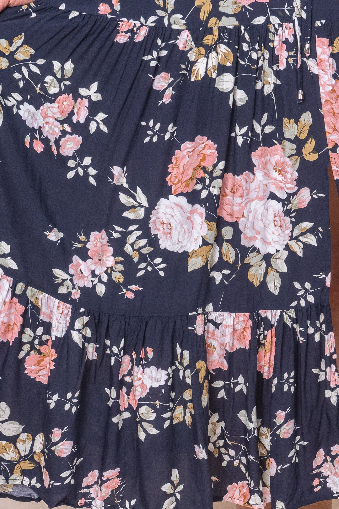Adriana | Navy Maxi Dress