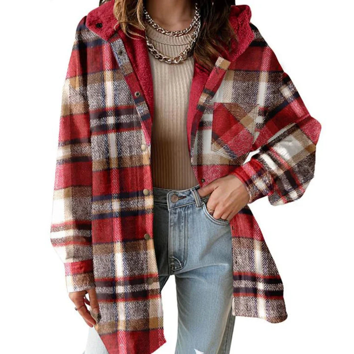 Alice | Teddy Bear Cozy Flannel Jacket