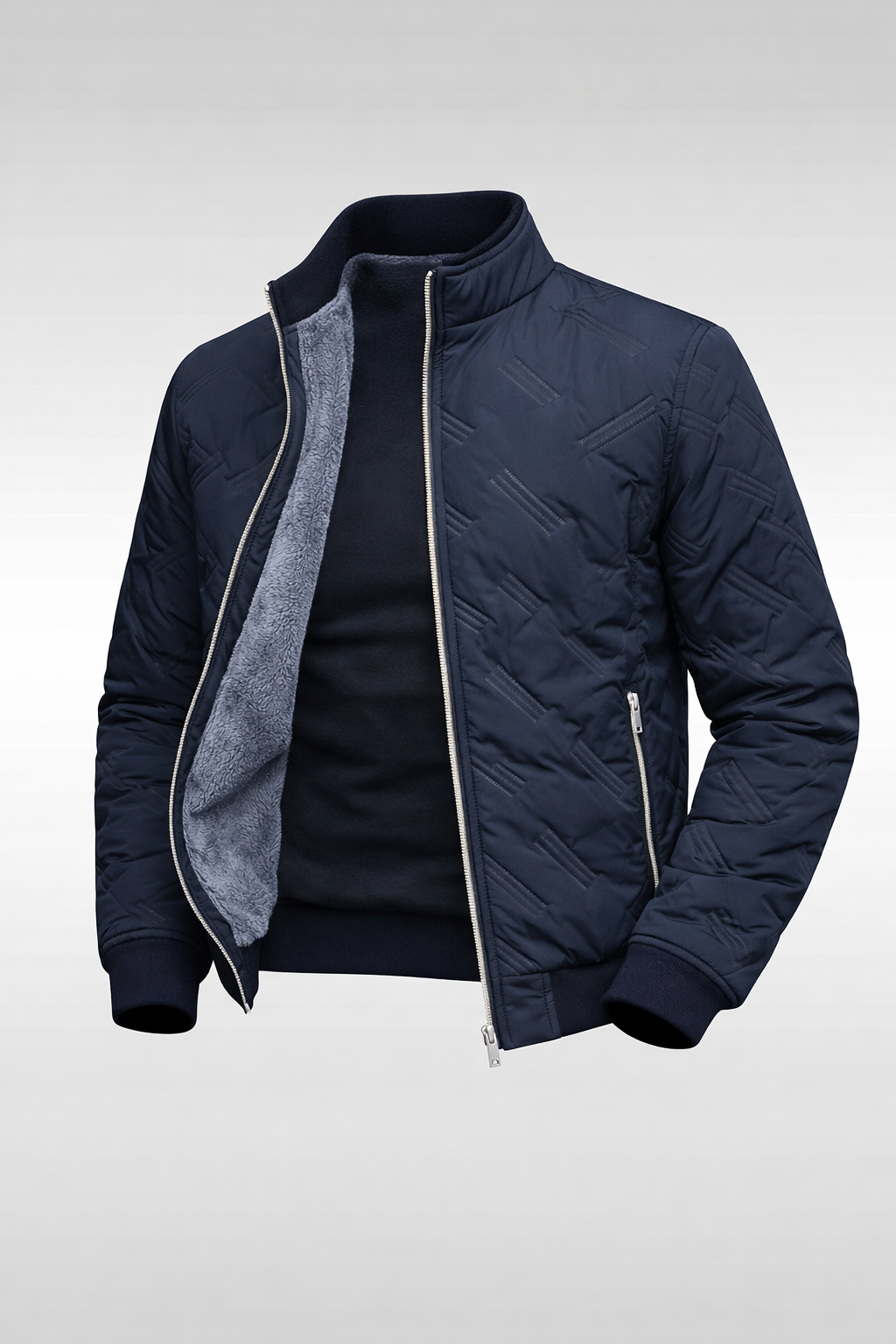 Hayes | Refined Quilted Zip Jacket