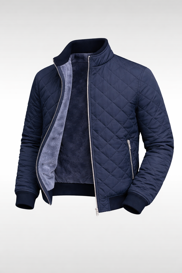 Hayes | Refined Quilted Zip Jacket