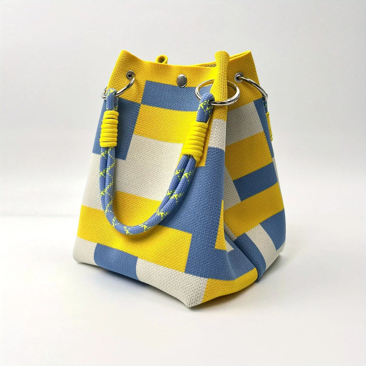 Hailey | Statement Rope-Handle Tote Bag