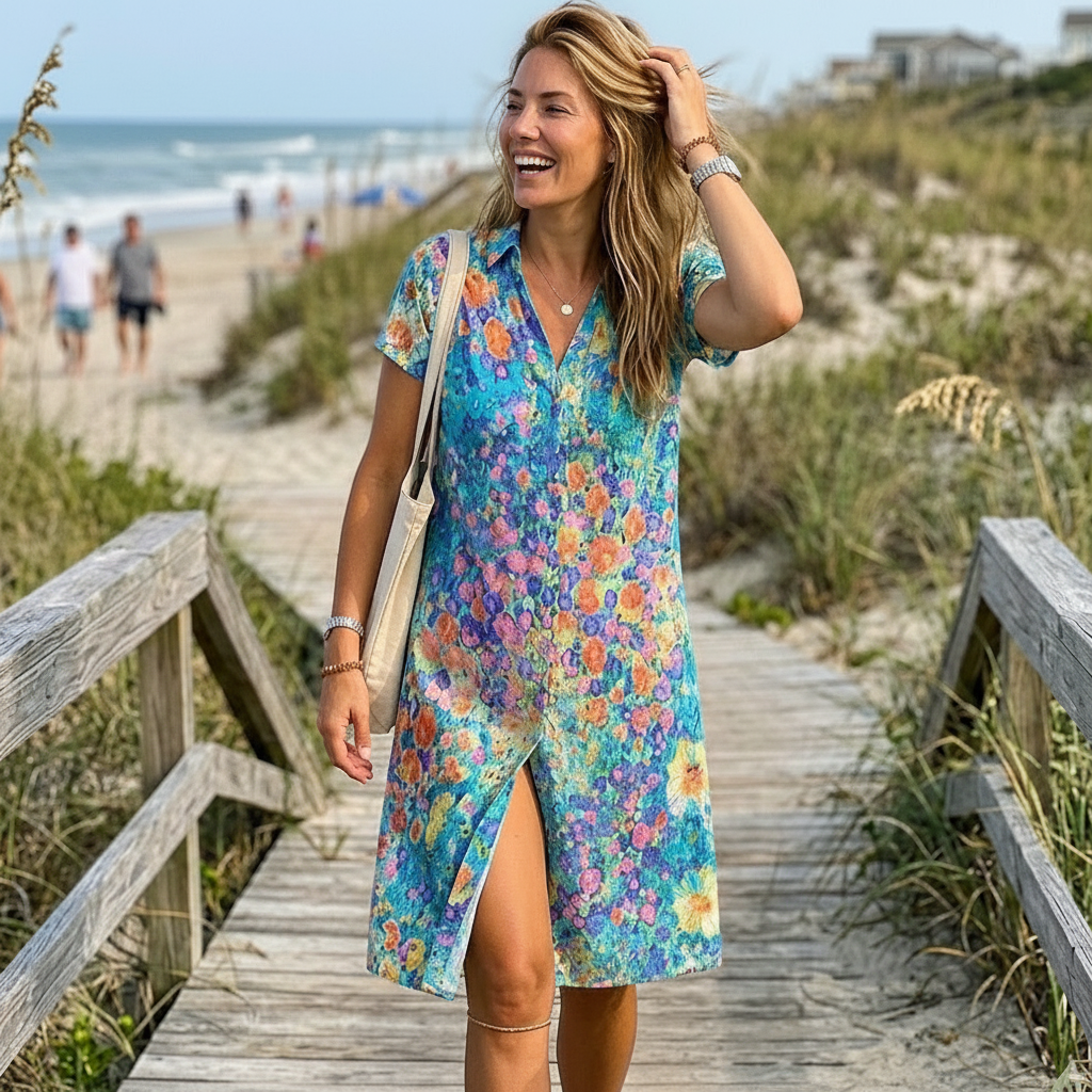 Savannah | Flattering Midi Dress
