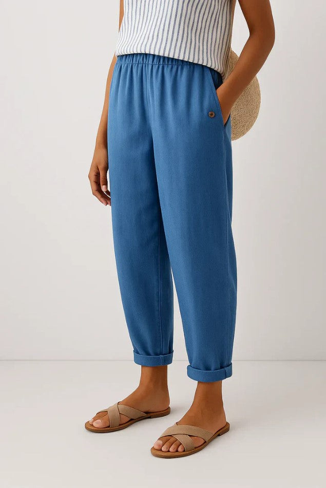 Mirella | Linen Relaxed Trousers