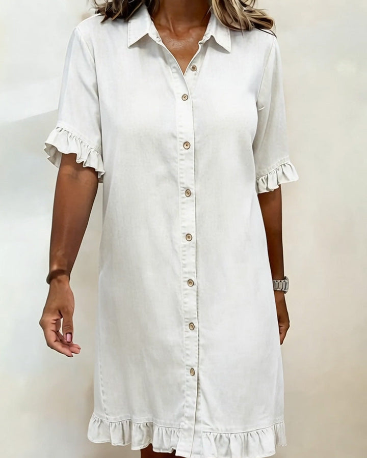 Linda | Comfortable denim dress