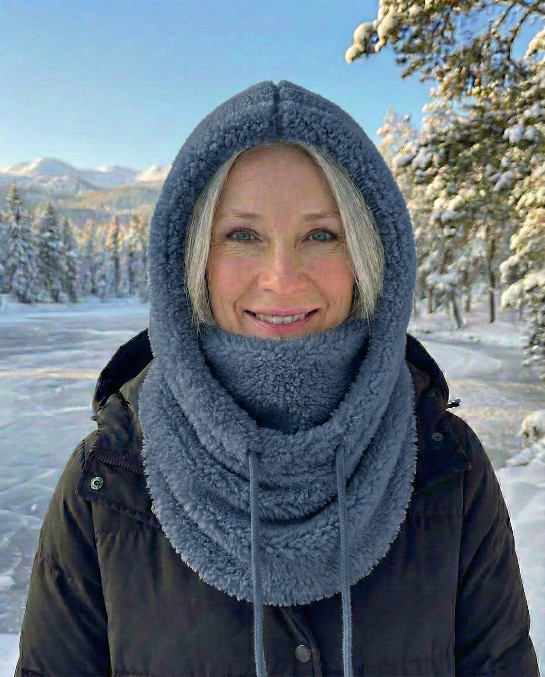 Daniella | Cozy Hooded Cocoon Hat