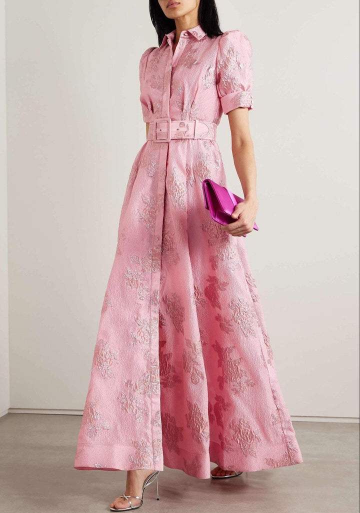 Ariel | Dress with Short Puff Sleeves