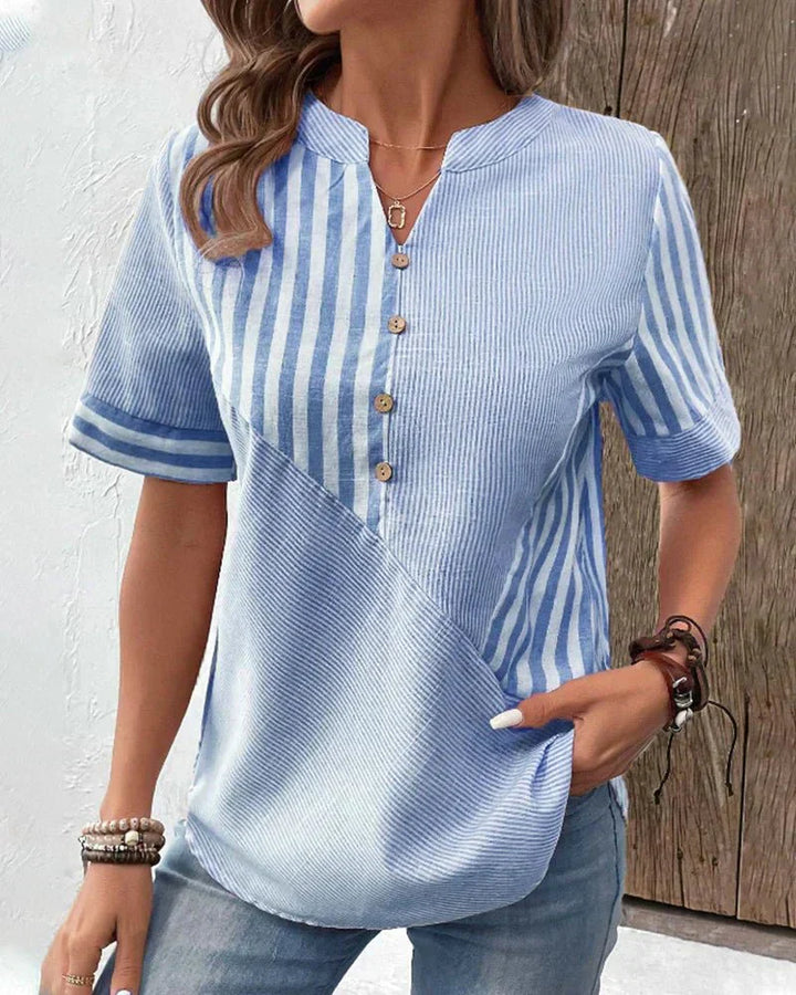 Hampton | Stripe Blouse